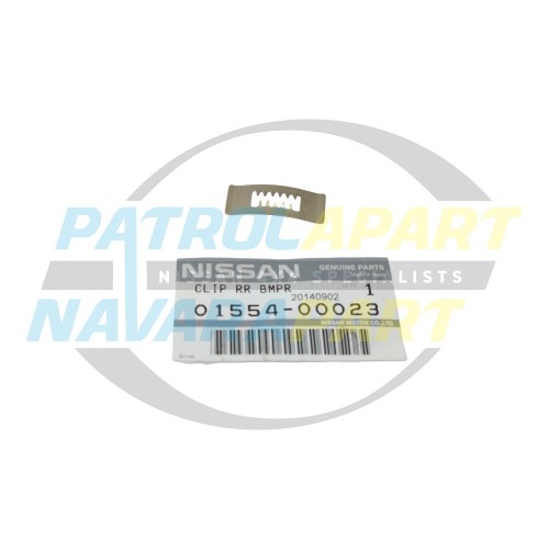 Genuine Nissan Rear Bar Light Surround Clip Single - Nissan Patrol Y61 GU