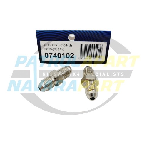 ARB Air Fitting Adaptor JIC-04 - Joins Two 07402XX Hoses