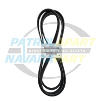 Genuine Nissan Serpentine Engine Fan Belt - Nissan Patrol Y62 V8 VK56