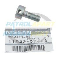Genuine Power Steering Adjuster Spindle Bolt - Nissan Patrol Y60 GQ & Y61 GU TD42