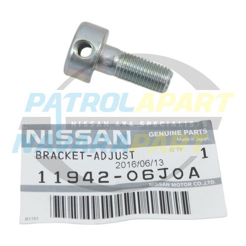 Genuine Power Steering Adjuster Spindle Bolt - Nissan Patrol Y60 GQ & Y61 GU TD42