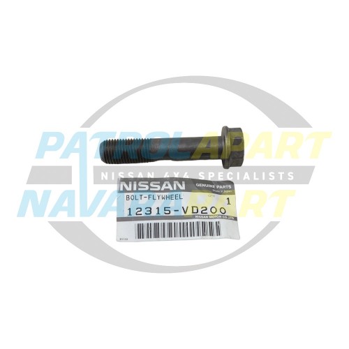 Genuine Nissan Flywheel Long Bolt - Nissan Patrol Y61 GU ZD30CR