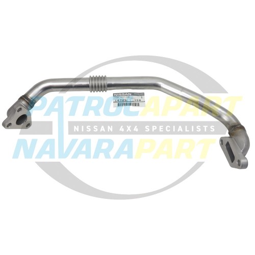 Genuine Nissan EGR Pipe - Back of Engine - Nissan Patrol GU ZD30Di