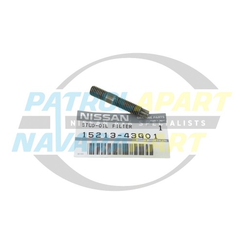 Genuine Nissan Stud Behind Water Pump - Nissan Patrol Y60 GQ Y61 GU TD42