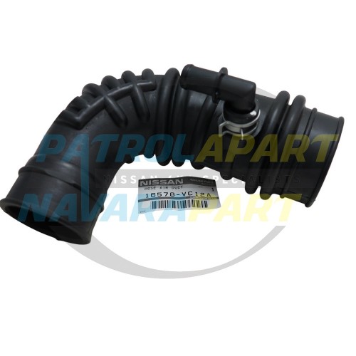 Genuine Nissan Intake Hose Pipe Turbo End - Nissan Patrol Y61 GU ZD30