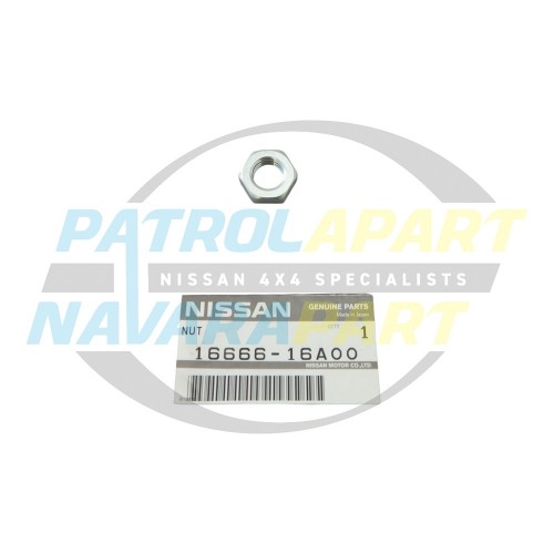 Genuine Nissan Fuel Rail Nut - Nissan Patrol Y60 GQ Y61 GU TD42 RD28