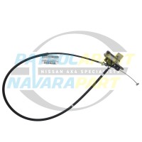 Genuine Nissan Throttle Cable - Nissan Y61 GU Patrol TB48 Auto