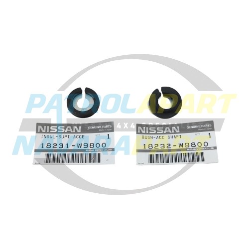 Genuine Nissan Throttle Cable Washer Set - Nissan Patrol Y60 GQ & Y61 GU TD42T & TD42Ti