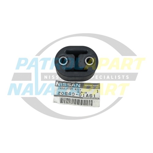 Genuine Nissan Exhaust Rubber Mount #1 - Nissan Patrol Y60 GQ and Y61 GU 1987-2017