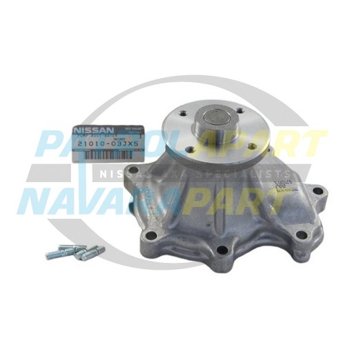 Genuine Nissan Water Pump - Nissan Patrol Y60 GQ Ford Maverick TB42 all.