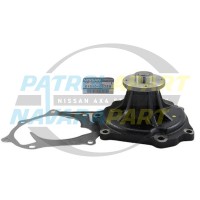 Genuine Water Pump & Gasket - Nissan Patrol Y60 GQ & Y61 GU TD42 TD42T TD42TI