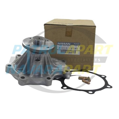 Genuine Nissan Water Pump - Nissan Patrol Y61 GU TB45