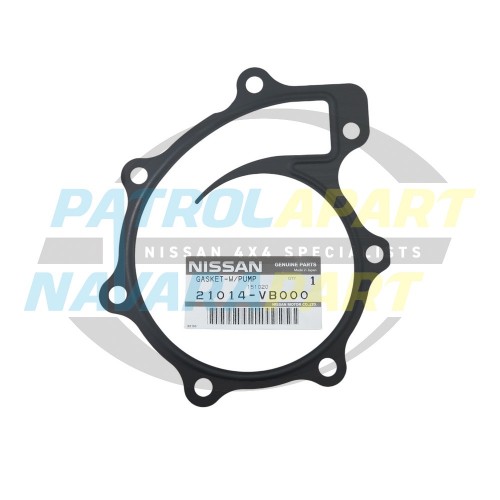 Genuine Nissan Water Pump Gasket - Nissan Patrol Y61 GU TB45