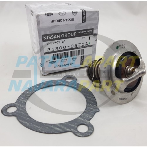 Genuine Nissan Thermostat with Gasket - Nissan Patrol Y60 GQ TB42