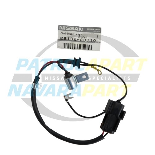 Genuine Nissan Ignition Condenser - Nissan Patrol Y60 GQ TB42s Carby Engine
