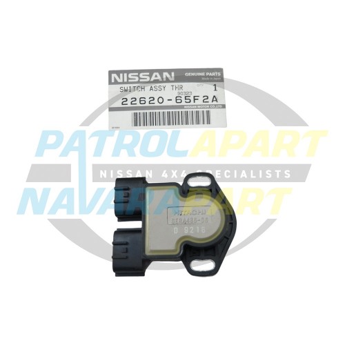 Genuine Nissan Throttle Position Switch - Patrol GU TB45 Auto