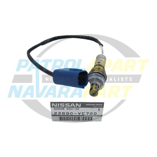 Genuine Nissan GU TB48 Oxygen Sensor Front Upper 2006 on - Nissan Patrol