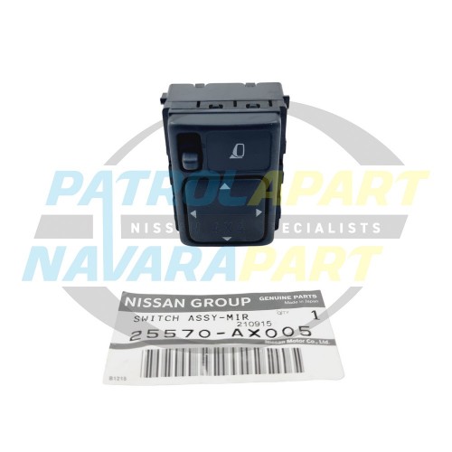 Genuine Nissan Electric Mirror Switch - Patrol GU Y61 Series 4-9