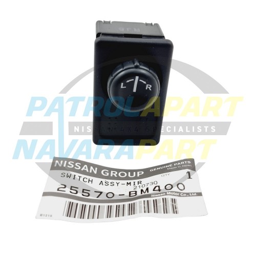 Genuine Nissan Electric Mirror Switch - Nissan Patrol GU Y61 Series 3