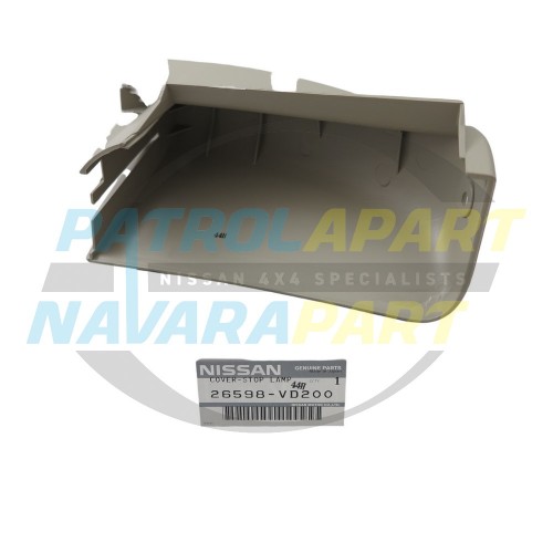 Genuine Nissan Stop Brake Light Cover GU4 Wagon Colour G - Nissan Patrol