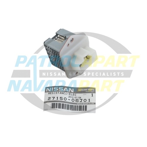 Genuine Nissan Heater Fan Speed Resistor - Patrol GQ Y60