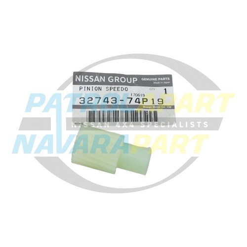 Genuine Nissan Speedo Pinion Gear 19 Teeth (White) - GU Patrol