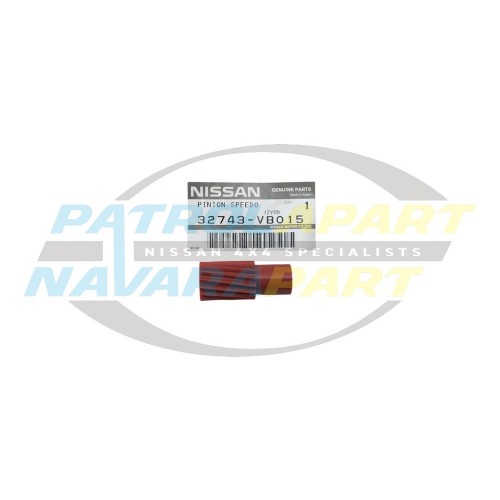 Genuine Nissan Speedo Pinion Gear 15 Teeth (Brown) - Patrol GU