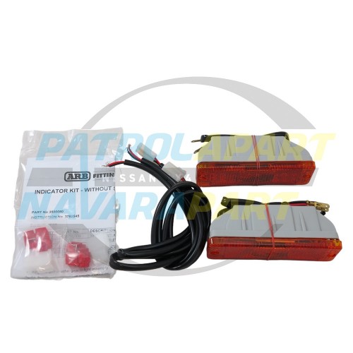 Indicator Light Kit - Y60 GQ Nissan Patrol ARB Deluxe Bull Bar and GU commercial bar.