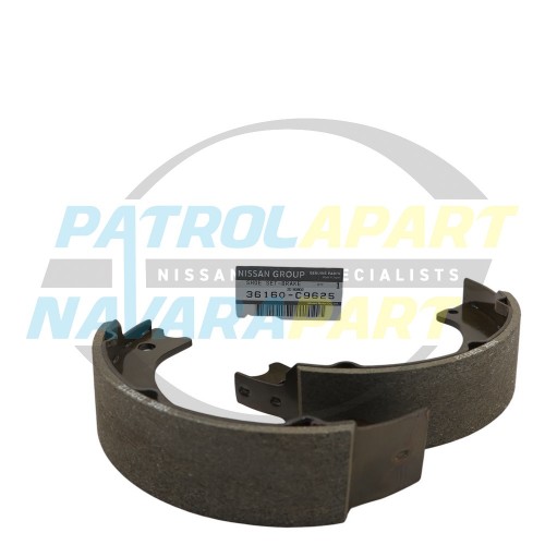Genuine Nissan HandBrake Shoes - Nissan Patrol GQ & GU