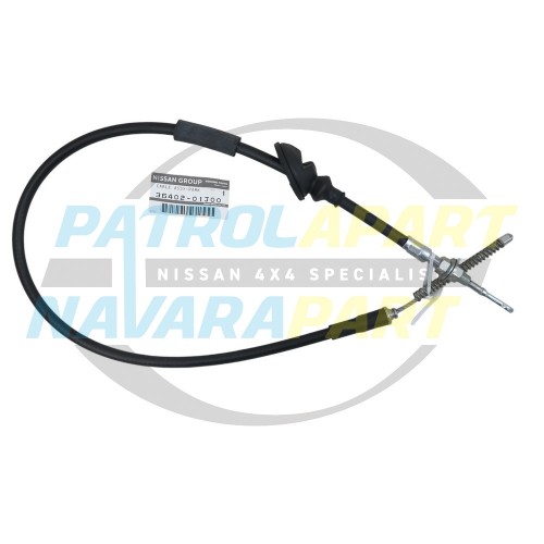 Genuine Nissan HandBrake Cable - Patrol GQ Y60 & DA Maverick
