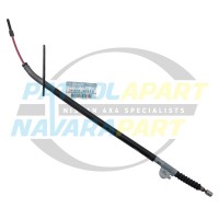 Genuine Nissan Handbrake Cable Top Half - Patrol GU