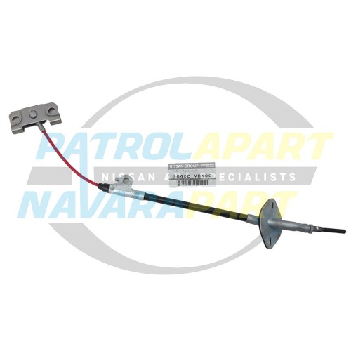 Genuine Nissan GU4 TB48 Series 4 Wagon Handbrake Cable Top Half