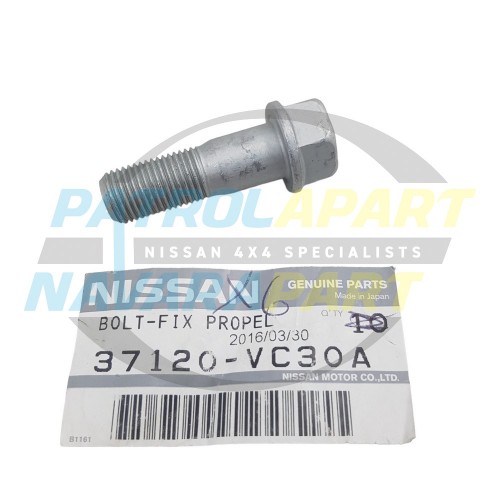 Genuine Nissan Rear Tailshaft Driveshaft Bolt - Patrol GQ GU