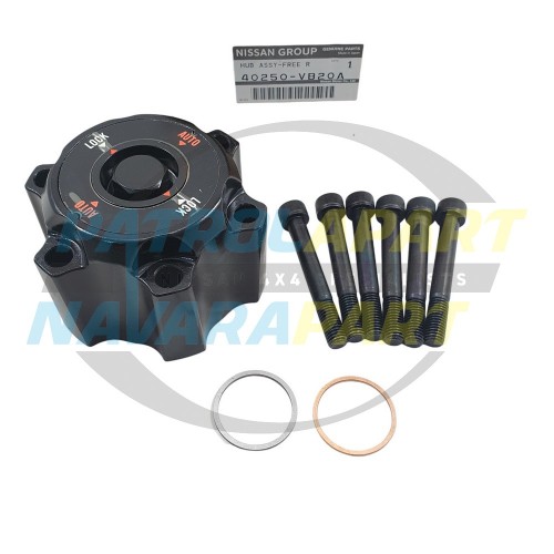 Genuine Nissan Auto Locking Free Wheeling Hub Assembly - Nissan Patrol Y61 GU