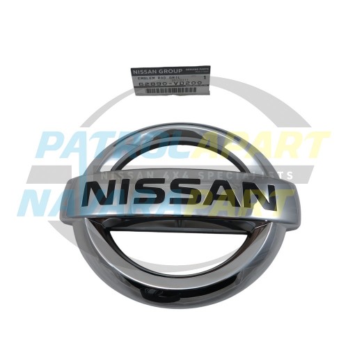 Genuine Nissan Grille Badge - Nissan Patrol Y61 GU Series 4