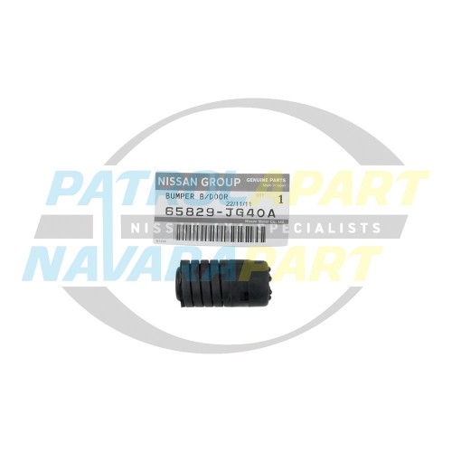 Genuine Nissan Adjustable Tailgate Rubber Stopper - Nissan Patrol Y62