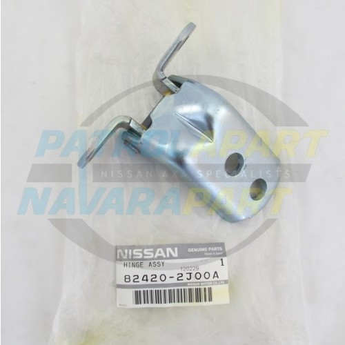 Genuine Nissan Front Door Hinge RHL or LHU - Nissan Patrol GU Y61