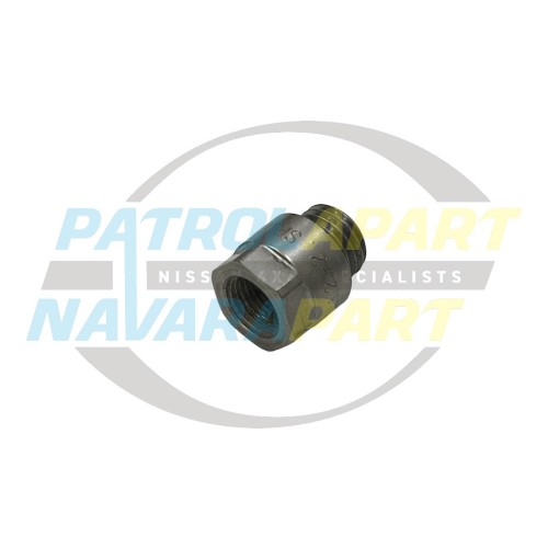 Lower Thermostat Housing Adaptor 1/8 NPT - Nissan Patrol GQ GU TD42