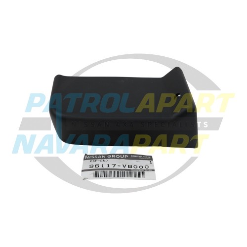 Genuine Nissan Step LH Side Rail Rear End Cap - Nissan Y61 GU Patrol