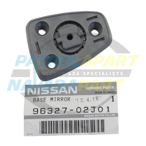 Genuine Nissan Internal Mirror Base Mount Bracket - Patrol GQ & Maverick