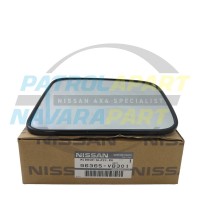 Genuine Nissan RH Electric Mirror Glass - Patrol GU Series 4 Before 08/2013