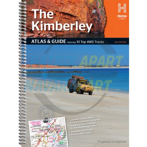 Kimberley Atlas & Guide Spiral Book 6th Edition - Hema