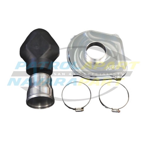 High Flow Diesel Air Box Lid - Billet Aluminium - Nissan Patrol GU Y61 TD42