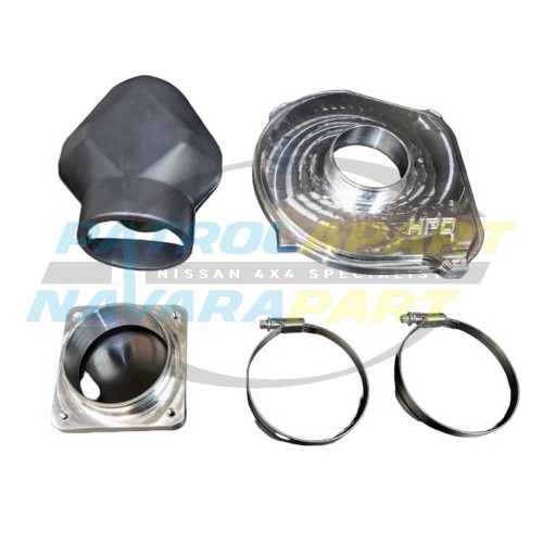High Flow Air Box Lid Billet Aluminium - Nissan Patrol GU Y61 ZD30