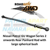 Roadsafe Heavy Duty On-Car Adjustable Rear Panhard Rod suits Nissan Patrol GU2+