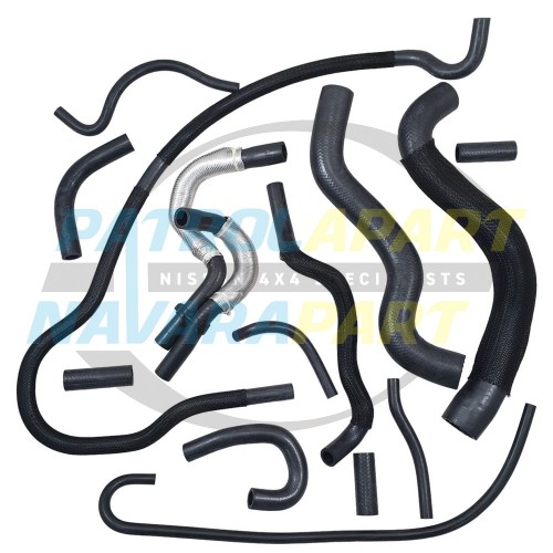 Heater & Radiator Cooling Hose Kit - Nissan Patrol Y61 GU With ZD30CR