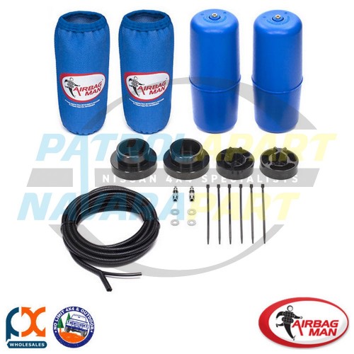 Air Bag Load Assist Kit 50mm Lift High Pressure - Nissan Patrol Y62