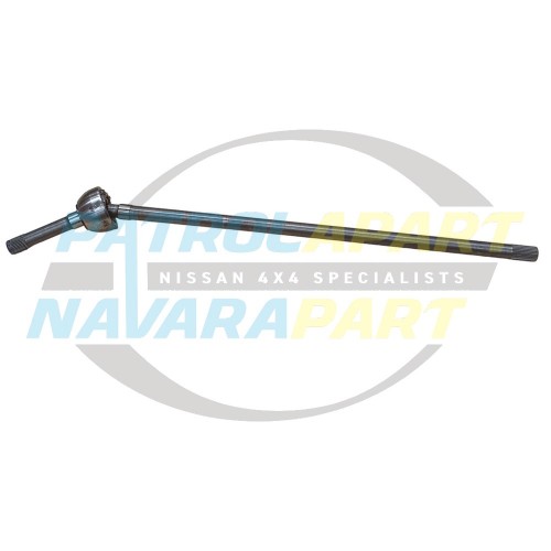 GSP Premium Left Hand Long Front CV Joint & Axle - Nissan Patrol Y60 GQ