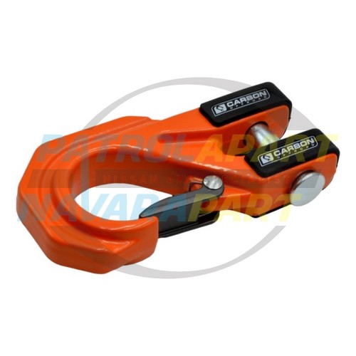 Mega Pro Winch Hook Orange - Carbon Offroad