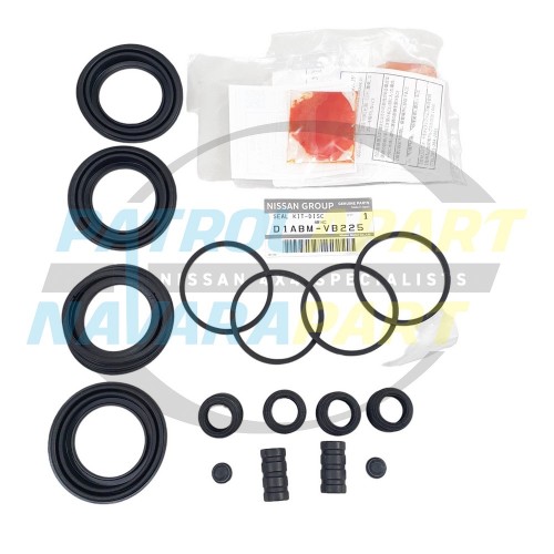 Genuine Nissan Front Brake Caliper Complete Seal Rebuild Kit - GU Y61 Patrol